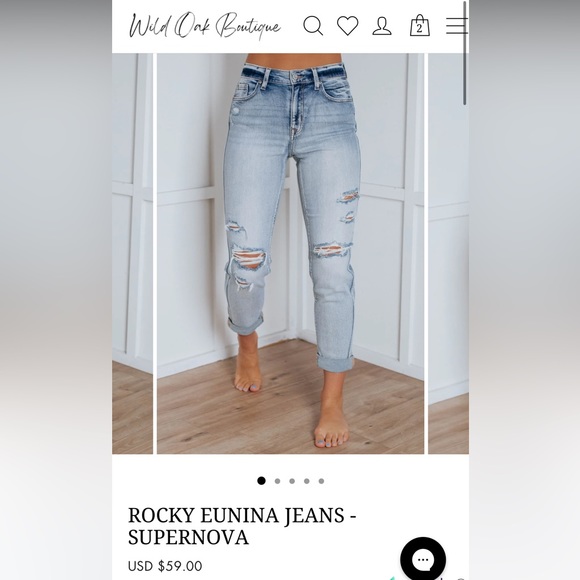Rocky Eunina Jeans High rise - Picture 4 of 6